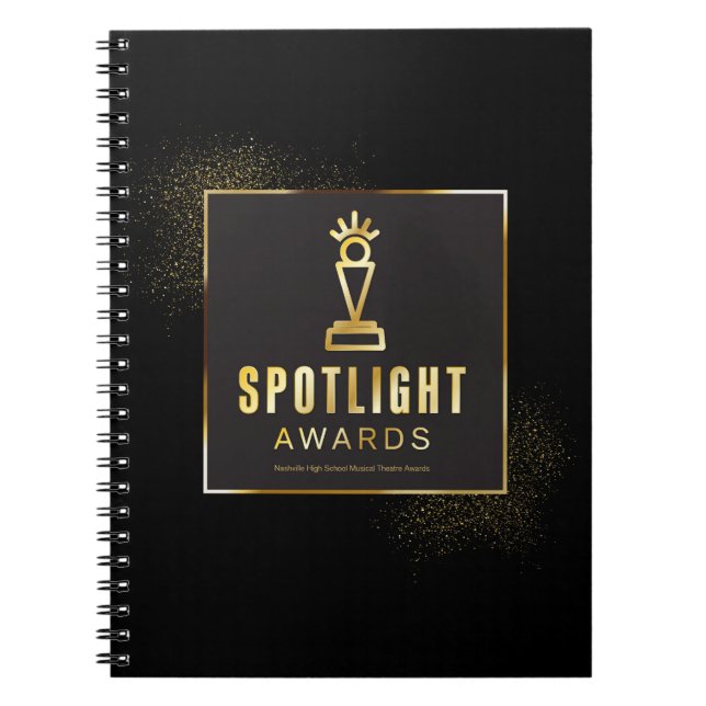 Cuaderno en espiral Spotlight (Frente)