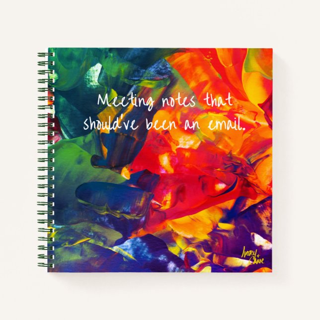 Cuaderno en espiral SPWW Psicodélico (Anverso)