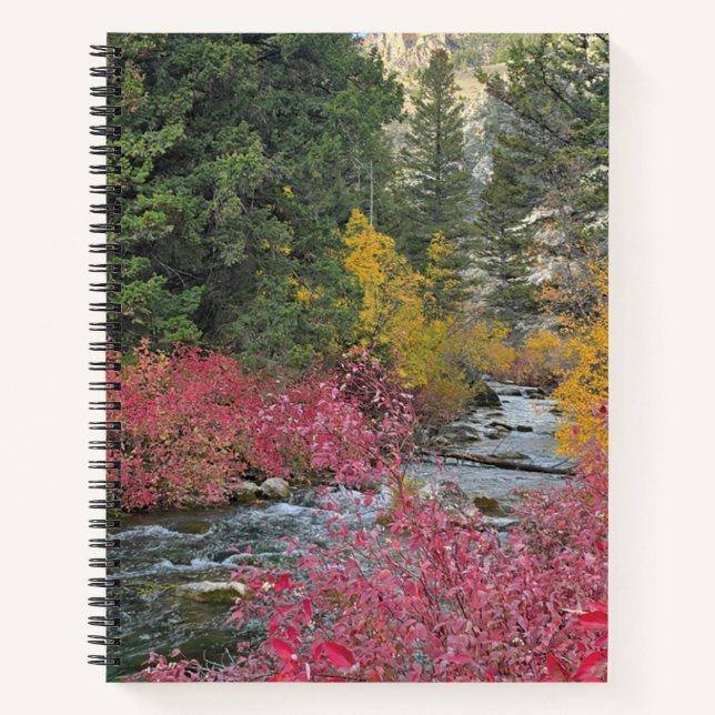 Cuaderno en espiral Stream Blooms (Anverso)