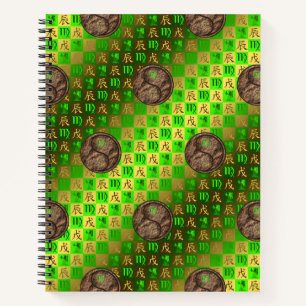 Cuaderno en espiral Virgo & Dragón de Tierra