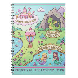 Cuaderno en espiral Wonder-Map para pequeños explo
