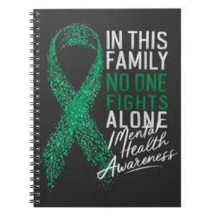 Cuaderno En esta familia nadie lucha solo contra la salud m