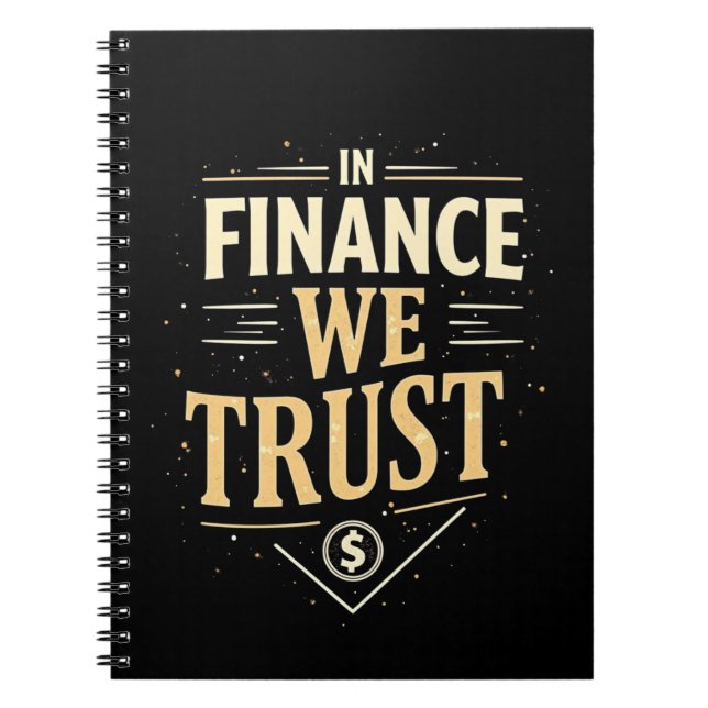 Cuaderno En Finanzas Confiamos  (Frente)
