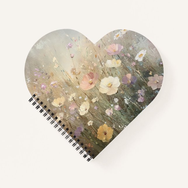 Cuaderno en forma de corazón (Anverso)