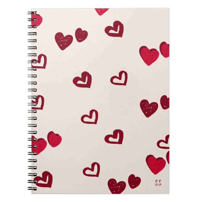 Cuaderno en forma de corazón (Frente)