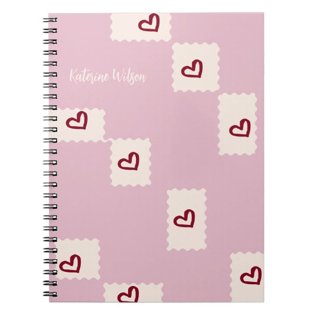 Cuaderno en Forma de Corazón (Frente)