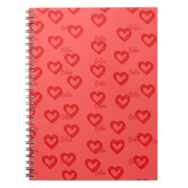 Cuaderno en Forma de Corazón