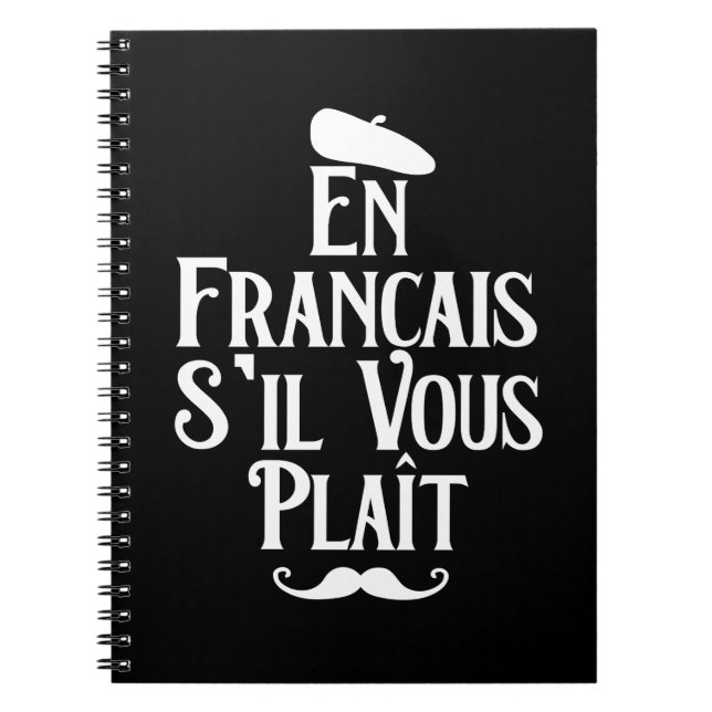 Cuaderno En Francais S'il Vous Plait - Francés (Frente)