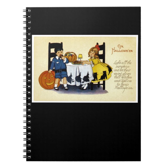 Cuaderno En Halloween (Frente)