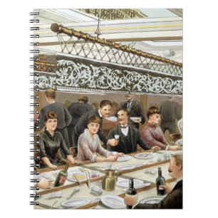 Cuaderno En la bahía, tiempo de cena - una inflamación