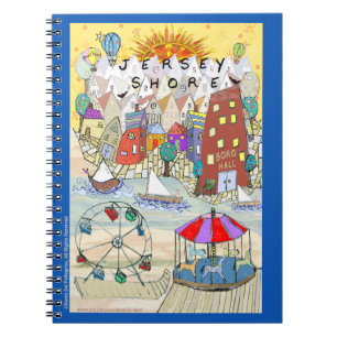 Cuaderno En la costa de Jersey