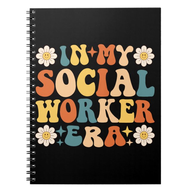 Cuaderno En la era de mi trabajador social (Frente)