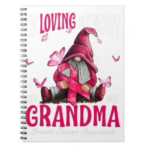 Cuaderno En La Memoria Amada Del Cáncer De Mama De Mi Abuel