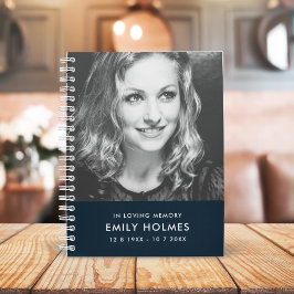 Cuaderno En la memoria amorosa | Foto conmemorativa de Navy