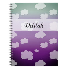 Cuaderno En las nubes - Patrón