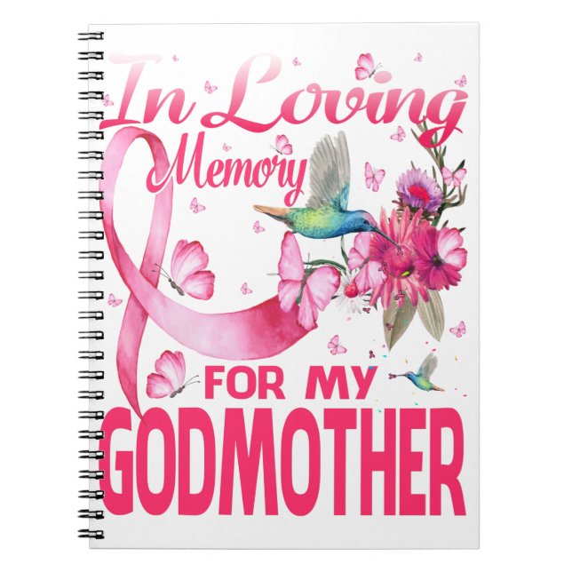 Cuaderno En Memoria de Mi Madrina (Frente)