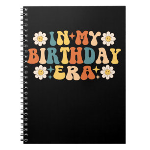 Cuaderno En mi época de cumpleaños Groovy