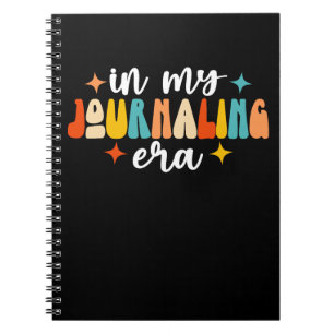 Cuaderno En mi era periodística periodismo retro groovy