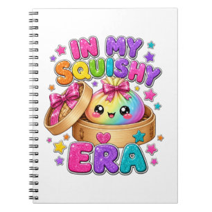 Cuaderno En Mi Era Squishy Viral Dumpling Squishy Brillante