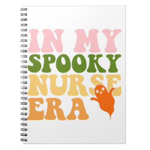Cuaderno En mi espeluznante enfermera de la era de Hallowee