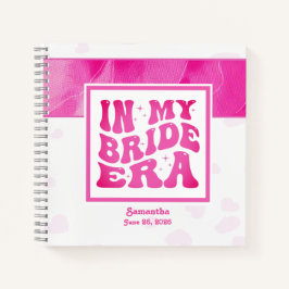 Cuaderno En mi planificador de bodas de la era de la novia