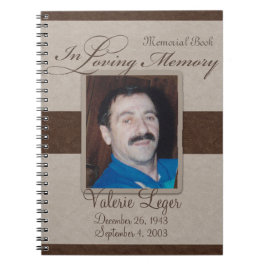 Cuaderno En monumento cariñoso/Guestbook de la memoria