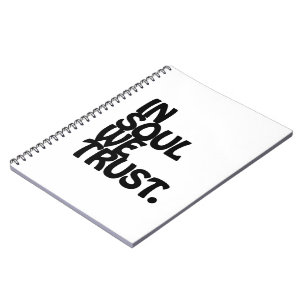 Cuaderno En Soul Confiamos.