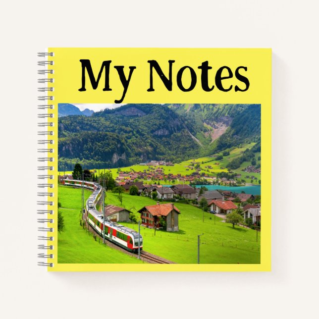 Cuaderno En Suiza (Anverso)