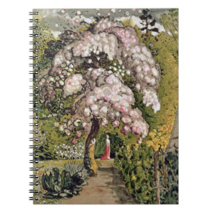 Cuaderno En un jardín de Shoreham (w/c)
