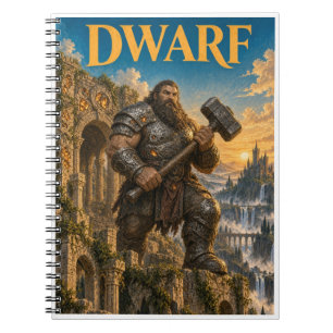 Cuaderno Enano, Monstruo de Fantasía Gótica