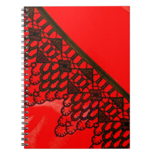 Cuaderno Encaje, cordón, lazo, del cordón, 