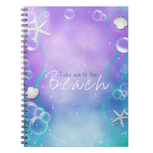 Cuaderno Encantado bajo el mar Fantasía mágica personalizad