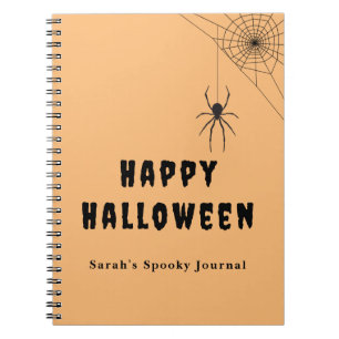 Cuaderno Encantado de Halloween Personalizado