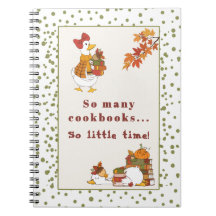 Cuaderno Encantador de Ganso de Otoño para Colecci