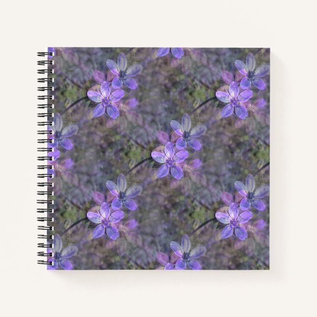 Cuaderno Encantador en primavera... (Anverso)