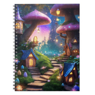 Cuaderno Encantador Fantasy Magnífico bosque