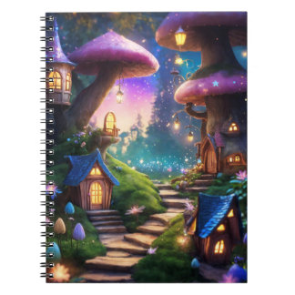 Cuaderno Encantador Fantasy Magnífico bosque