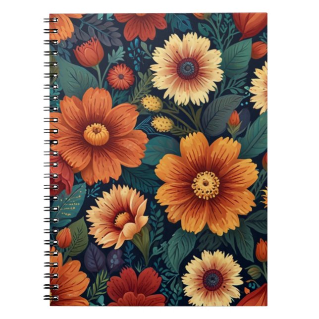 Cuaderno Encantador Floral (Frente)