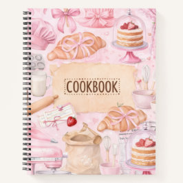 Cuaderno Encantador recetario en blanco para escribir recet