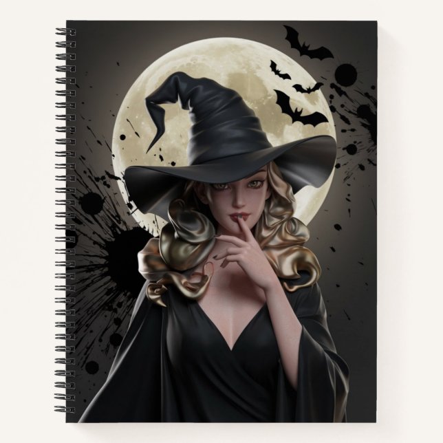 Cuaderno Encantador Witch Magic Journal (Anverso)