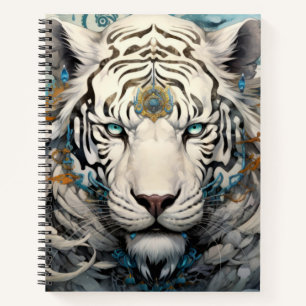 Cuaderno Encanto animal colorido de tigres