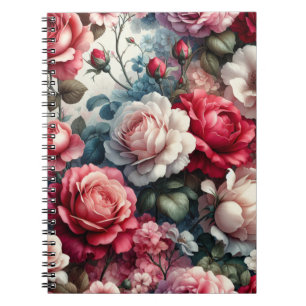 Cuaderno Encanto Floral Rosa Atemporal