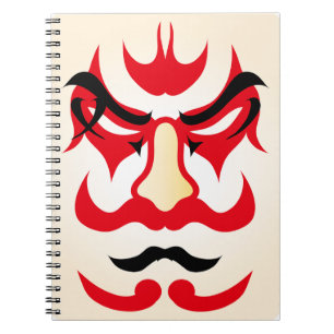 Cuaderno Encanto japonés ∣ maquillaje tradicional del teatr