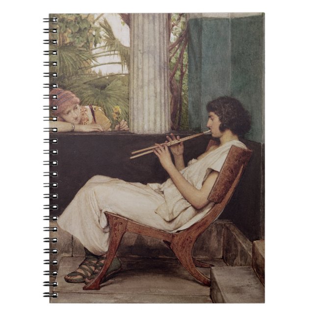 Cuaderno Encantos de Hath de la música de Alma-Tadema el | (Frente)