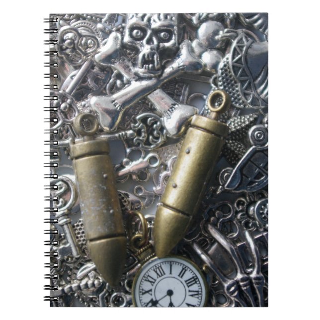 Cuaderno Encantos de Steampunk (Frente)