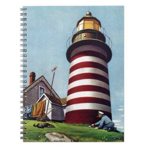 Cuaderno Encargado de faro de Stevan Dohanos