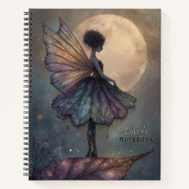 Cuaderno Enchanted Fantasy Fairy Moonlight Personalized 