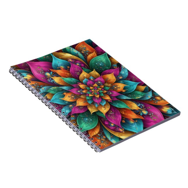 Cuaderno Enchanted Flora Gold Watercolor Botanical Notebook (Lado Derecho)