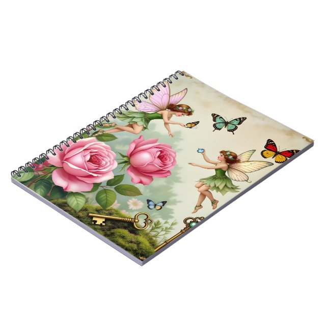 Cuaderno Enchanted Flroral Fairies Garden (Lado Izquierdo)