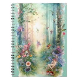 Cuaderno Enchanted Forest Fairies Whimsical Woodland